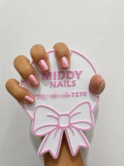 Exhibidor foto uñas