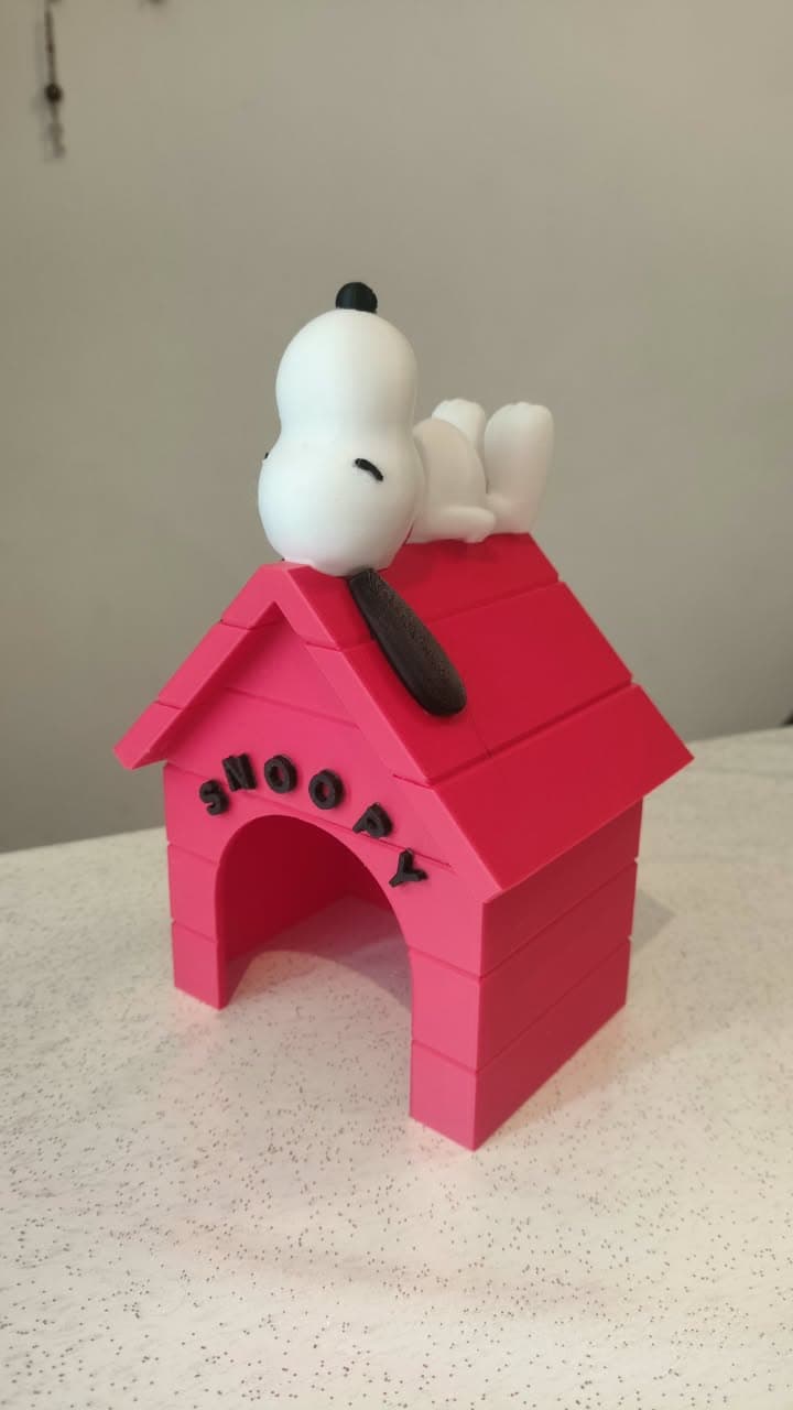 Snoopy con casa
