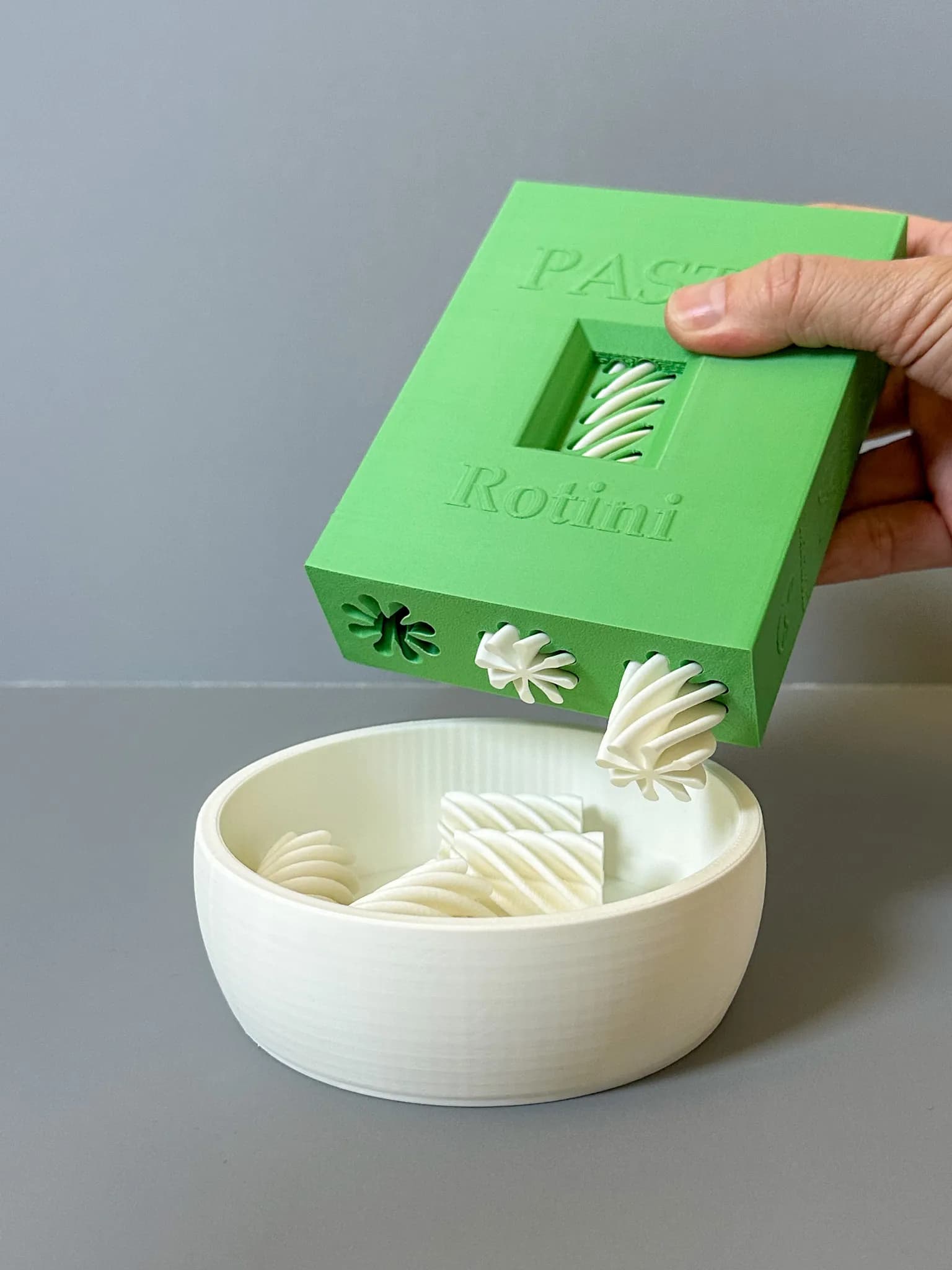 Caja pastas con tenedor!
